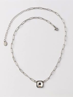 NEW Silver Rhinestone Necklace Waterproof